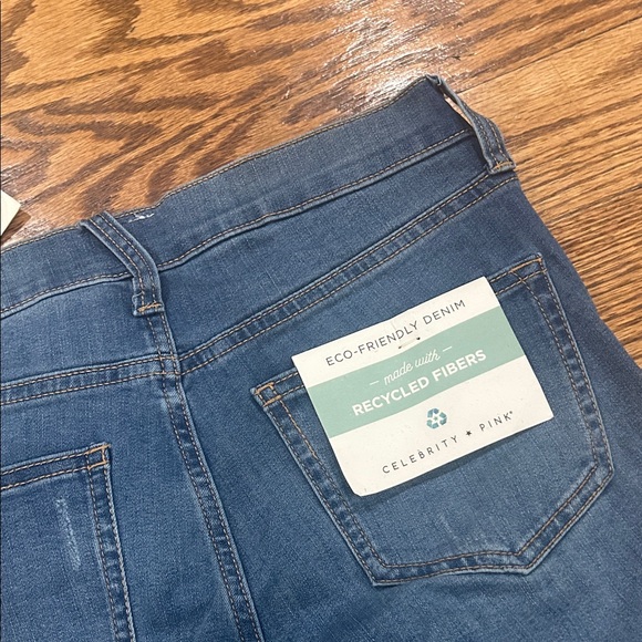 Celebrity Pink Ripped Denim Skinny Jeans - Picture 4 of 4